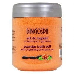 BINGOSPA Sól do kąpieli z Guaraną i L-karnityną 580g